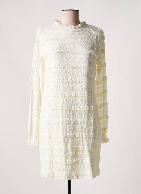 Robe courte blanc DESIGUAL pour femme