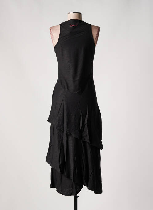 Robe longue noir DESIGUAL pour femme