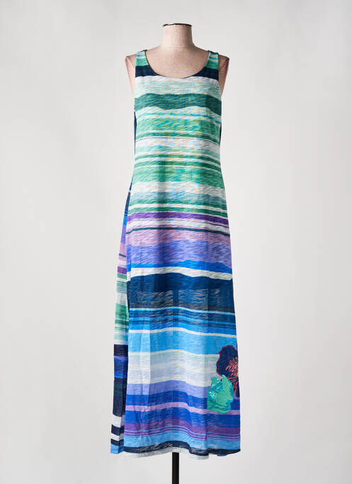 Robe longue vert DESIGUAL pour femme