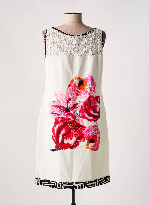 Robe mi-longue blanc OLIVIER PHILIPS pour femme