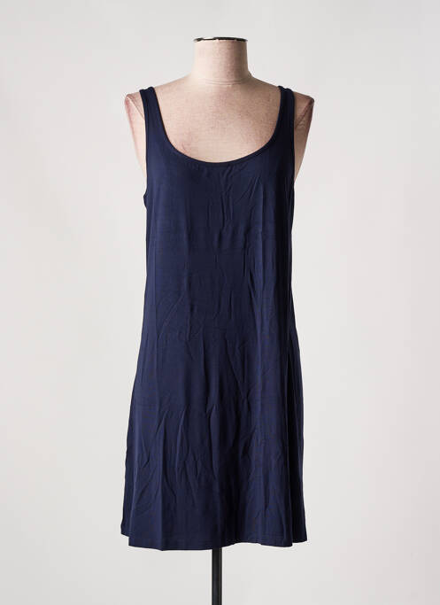 Robe mi-longue bleu LISANZA pour femme
