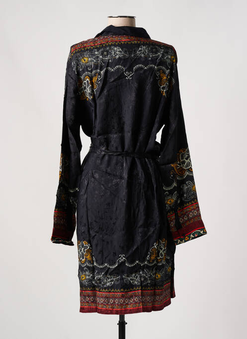 Robe mi-longue noir DESIGUAL pour femme