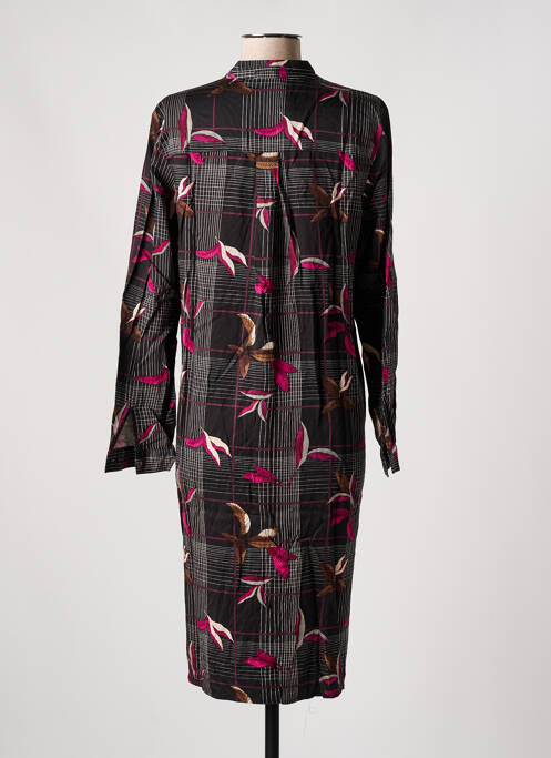 Robe mi-longue noir SALSA pour femme