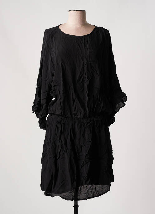 Robe mi-longue noir VILA pour femme