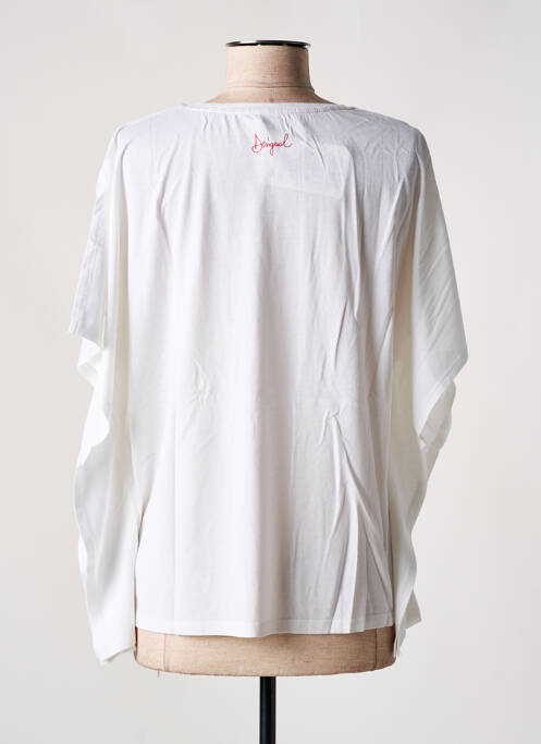T-shirt blanc DESIGUAL pour femme