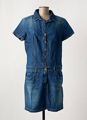 Robe courte manches courtes manches courtes bleu SALSA femme