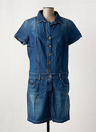 Robe courte manches courtes manches courtes bleu SALSA femme