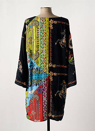 Robe courte manches longues manches longues orange DESIGUAL femme