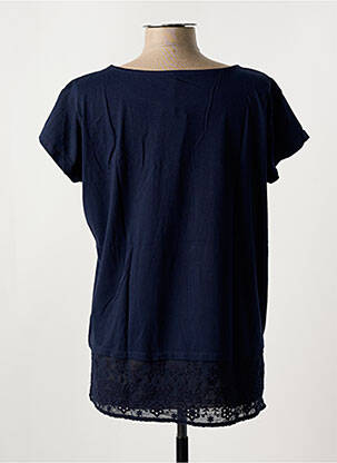 T-shirt stretch manches courtes bleu SALSA femme