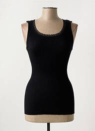 Top/caraco stretch noir GHIRO femme
