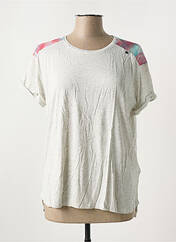 T-shirt gris SALSA pour femme seconde vue