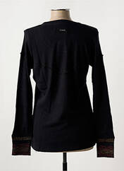 T-shirt noir DESIGUAL pour femme seconde vue