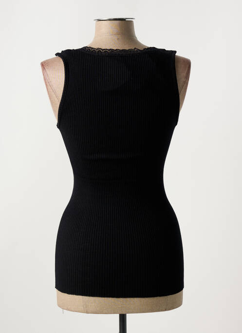 Top/Caraco noir GHIRO pour femme