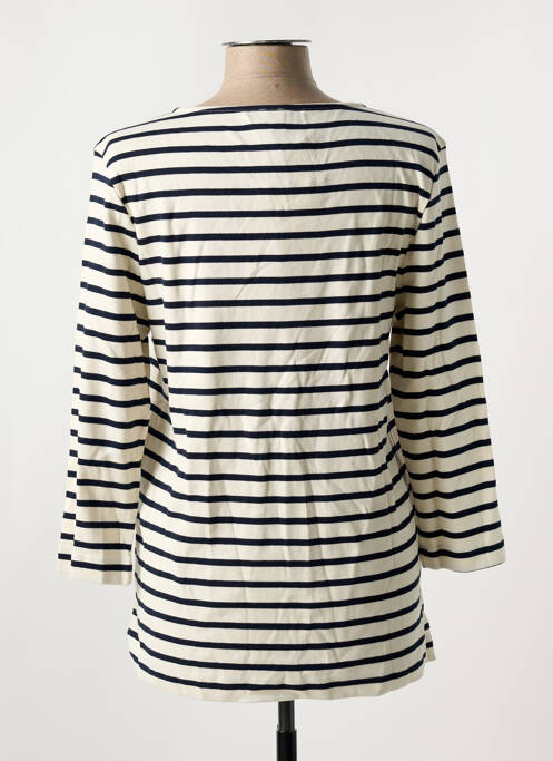 T-shirt beige IRIS & INK pour femme