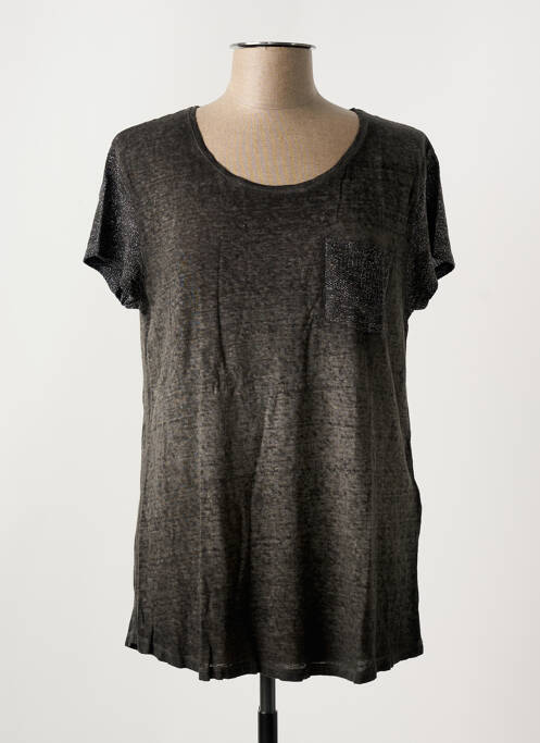 T-shirt gris SALSA pour femme