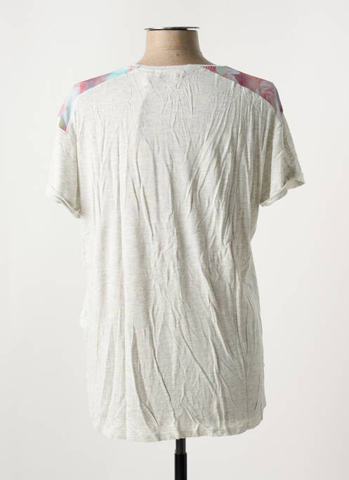 T-shirt gris SALSA pour femme