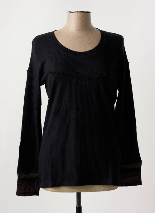 T-shirt noir DESIGUAL pour femme