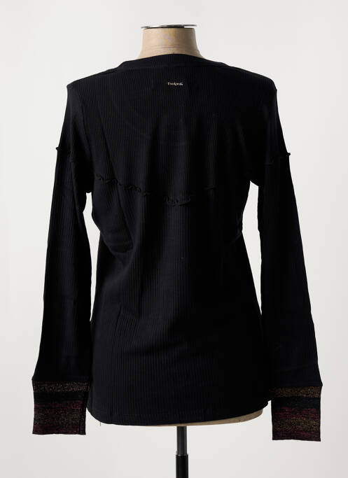 T-shirt noir DESIGUAL pour femme