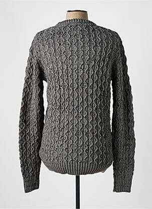 Pull stretch manches longues gris TIFFOSI homme