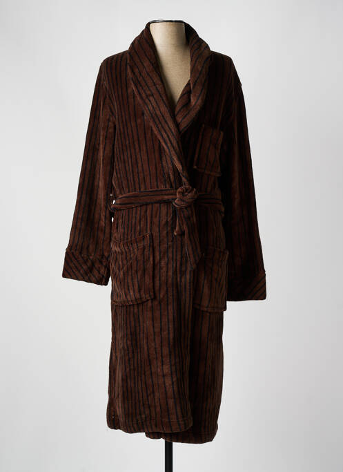 Robe de chambre marron SOY pour homme
