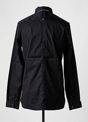 Chemise manches longues coupe droite noir SALSA homme