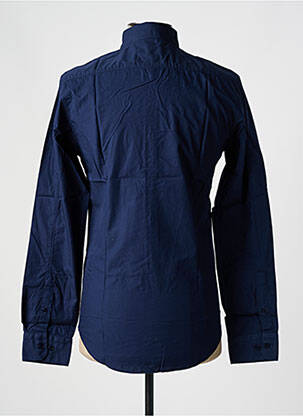 Chemise manches longues coupe cintrée bleu SALSA homme