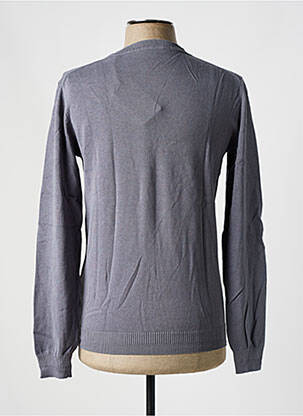 Pull col v manches longues gris SALSA homme