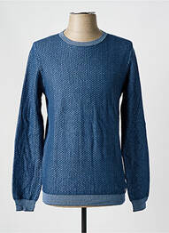 Pull col rond manches longues bleu SALSA homme