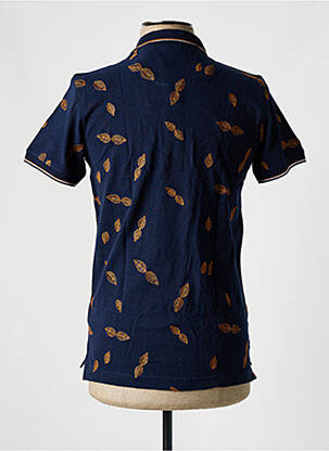 Polo coupe cintrée manches courtes bleu SALSA homme