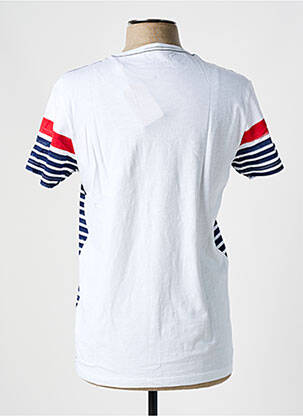 T-shirt coupe cintrée manches courtes blanc SALSA homme