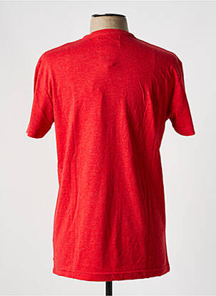 T-shirt coupe droite manches courtes rouge CBK homme