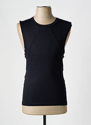 Débardeur coupe cintrée sans manche noir HOM homme