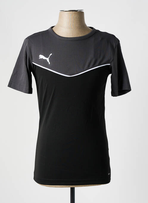 T-shirt coupe cintrée manches courtes gris PUMA homme