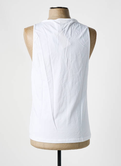 Débardeur blanc REDSKINS pour homme