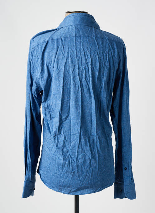 Chemise manches longues bleu PROFUOMO pour homme