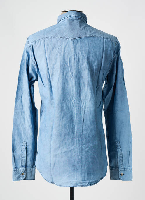 Chemise manches longues bleu SALSA pour homme