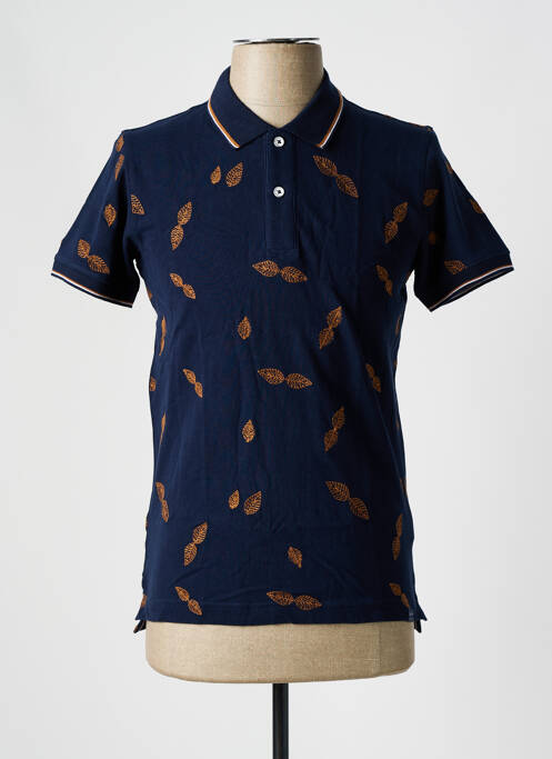 Polo bleu SALSA pour homme