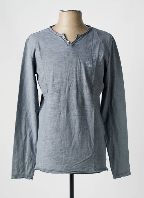 T-shirt gris SALSA pour homme