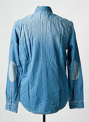 Chemise manches longues poches bleu SALSA homme