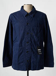 Veste casual fermeture boutonnée sur le devant bleu G STAR homme