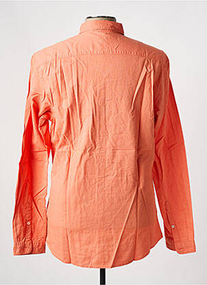 Chemise manches longues coupe cintrée orange SALSA homme