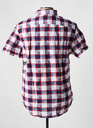 Chemise manches courtes poches rouge DESIGUAL homme