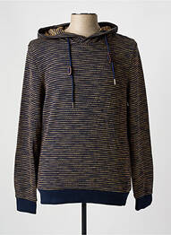 Pull stretch manches longues bleu SALSA homme
