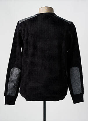 Pull stretch manches longues noir SCOTT homme