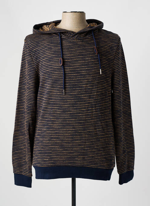 Pull stretch manches longues bleu SALSA homme