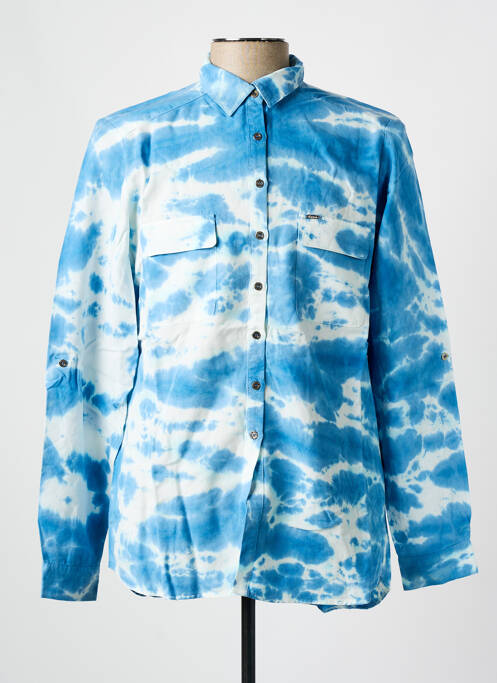 Chemise manches longues bleu SALSA pour homme