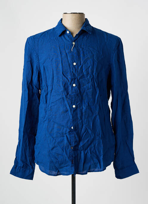 Chemise manches longues bleu SALSA pour homme