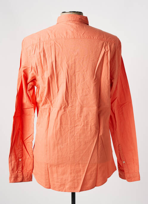 Chemise manches longues orange SALSA pour homme