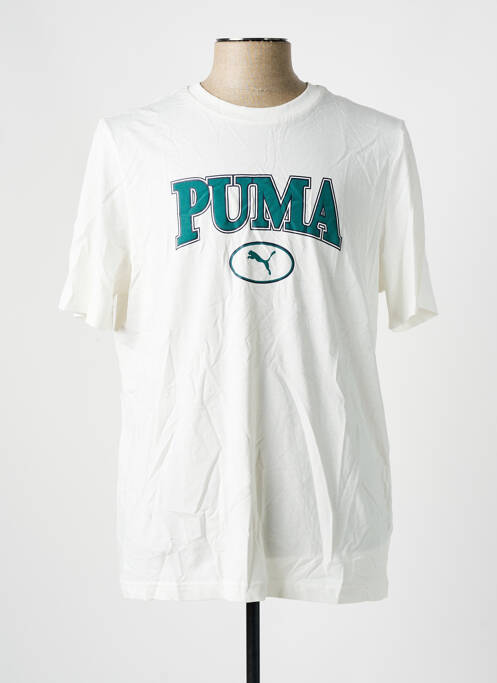 T-shirt blanc PUMA pour homme
