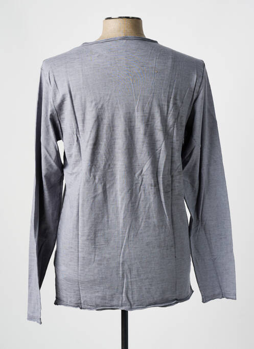 T-shirt gris SALSA pour homme